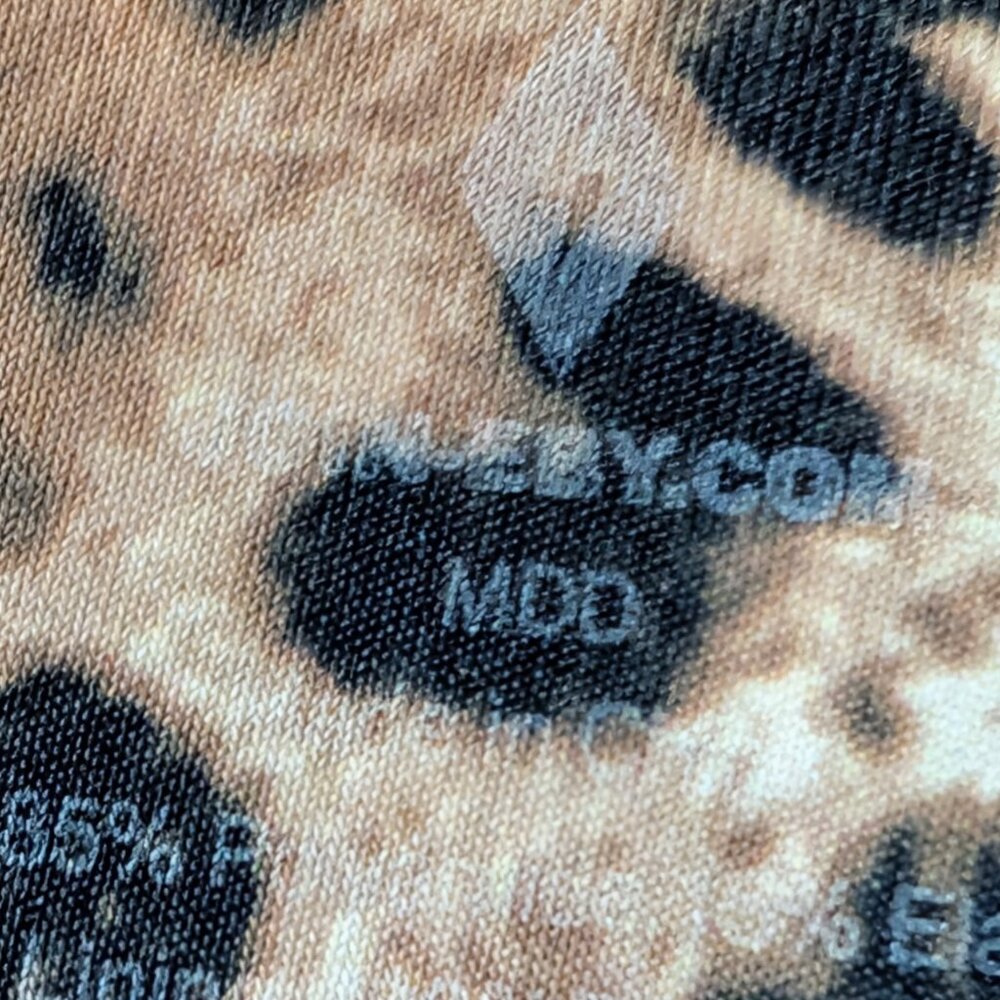 NWT EBY 3D Precision Leopard Print Bra Size MDD (36DD) - Picture 11 of 13